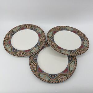 Christopher Stuart‎ Optima La Brea 10.75" Dinner Plates Set of 3 Fine China
